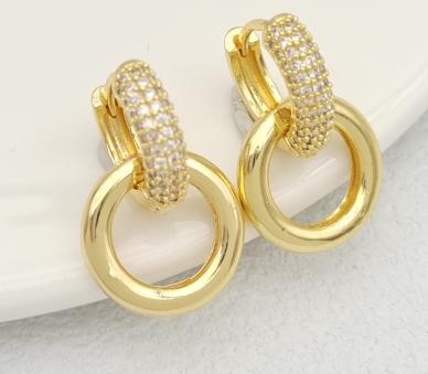 Earring  Gold Plated 14k.