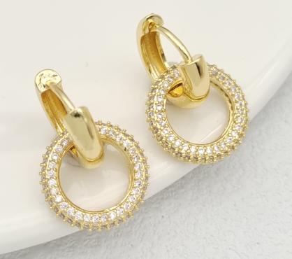 Earring  Gold Plated 14k.