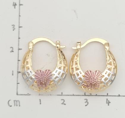 Earring   Gold Plated 18k.