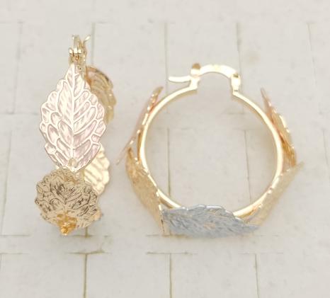 Earring  Gold Plated 14k