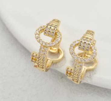 Earring  Gold Plated 18k.