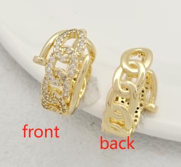 Earring  Gold Plated 18k.