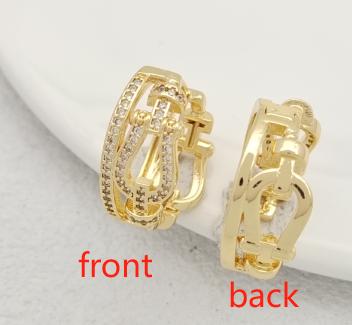 Earring  Gold Plated 18k.