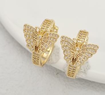 Earring  Gold Plated 18k.