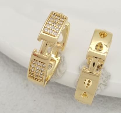 Earring  Gold Plated 18k.