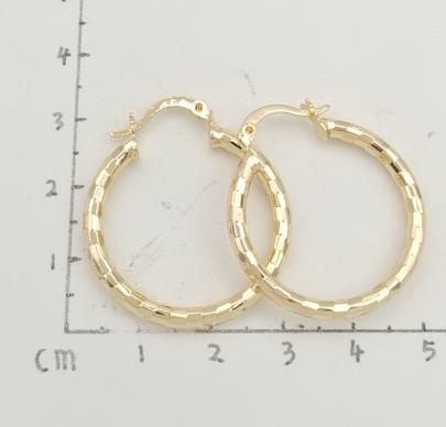 Earring  Gold Plated 14k. 3N 30#