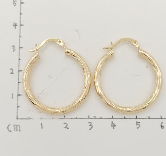 Earring  Gold Plated 14k. 3N 30#