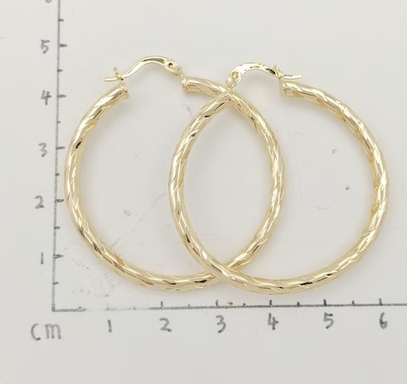 Earring  Gold Plated 14k. 3N 40#