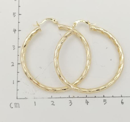 Earring  Gold Plated 14k. 3N 40#