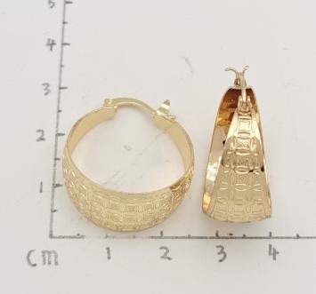 Earring  Gold Plated 14k.