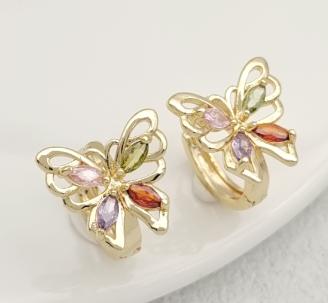 Earring  Gold Plated 14k.