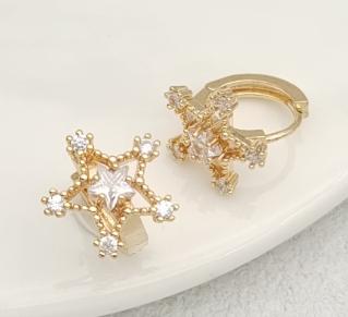 Earring  Gold Plated 14k.