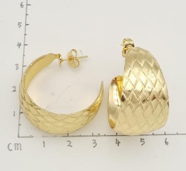 Earring  Gold Plated 18k.