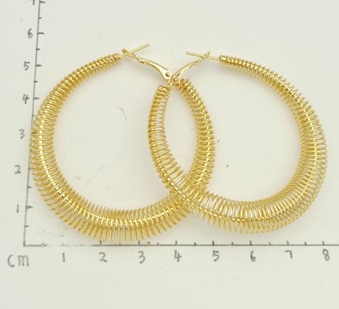 Earring  Gold Plated 18k.