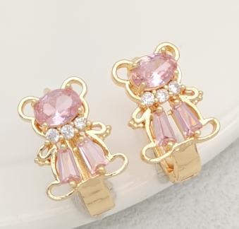 Earring  Gold Plated 18k.