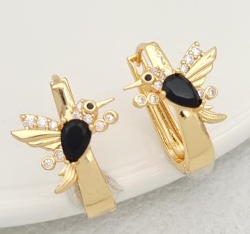 Earring  Gold Plated 18k.