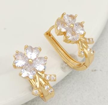 Earring  Gold Plated 18k.