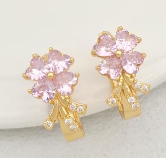 Earring  Gold Plated 18k.