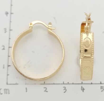 Earring  Gold Plated 14k.