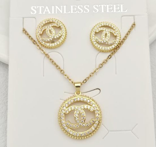 Staineless Steel . Gold