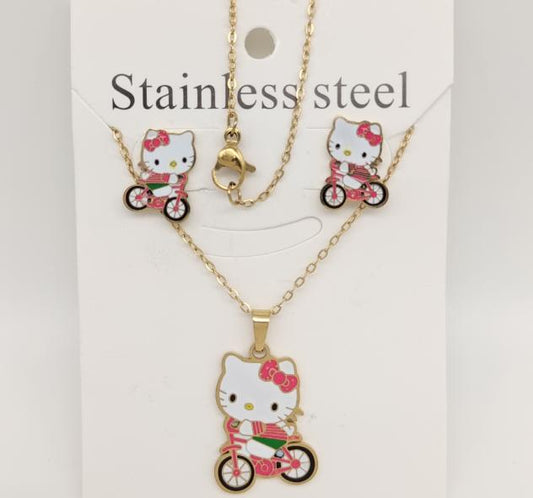 Set  Kittie Stainess Steel