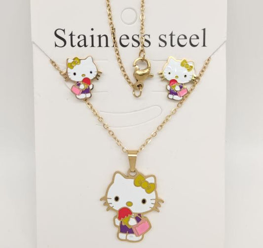 Set  Kittie Stainess Steel