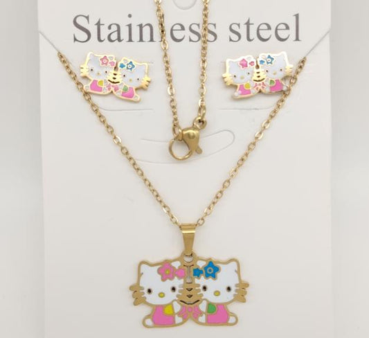 Set  Kittie Stainess Steel