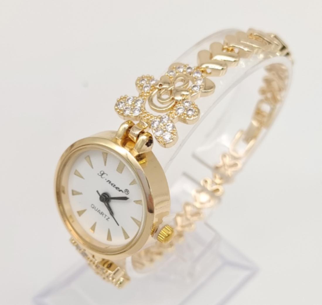 Quartz watch gold