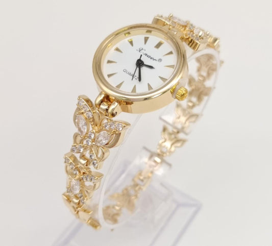 Quartz watch gold