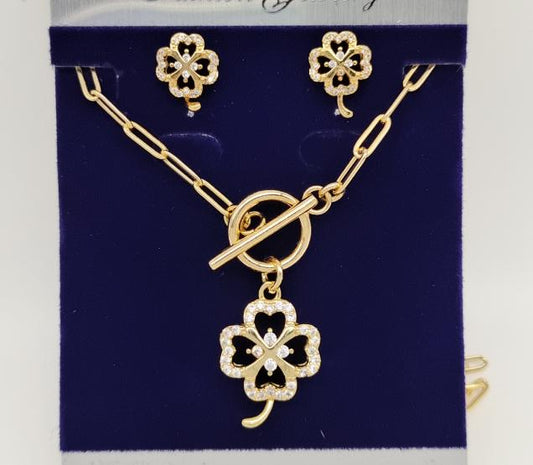 Set  Gold Plated 14k