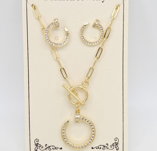 Set  Gold Plated 14k