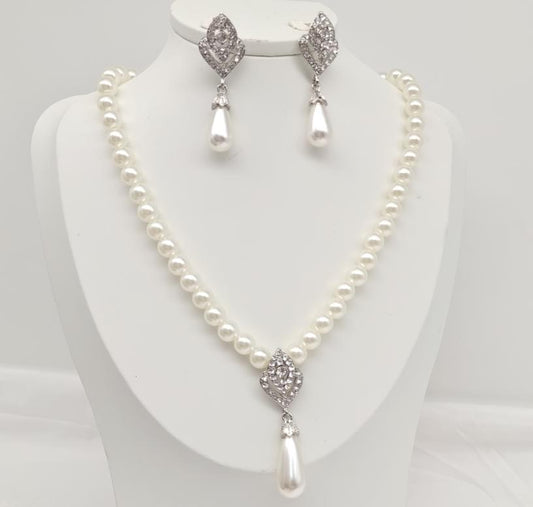 Set Alloy zircon Silver plate