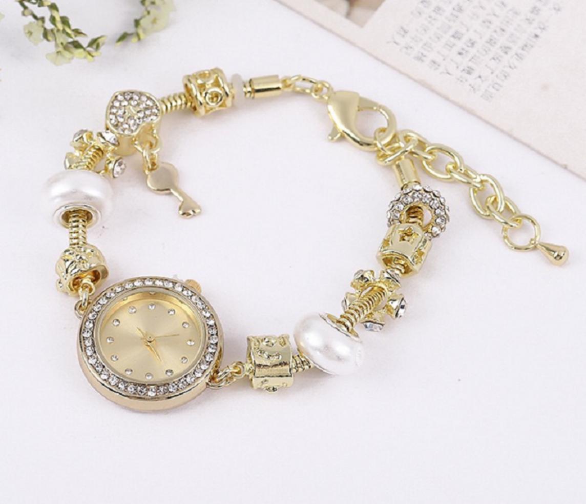 Aolly Quartz watch gold