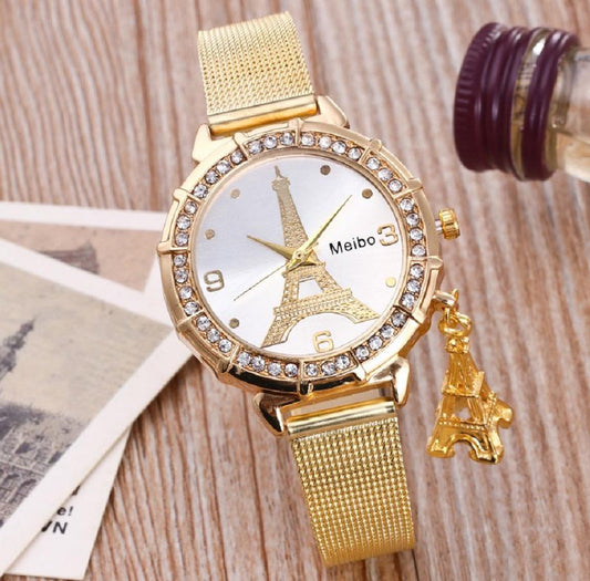 Aolly Quartz watch gold