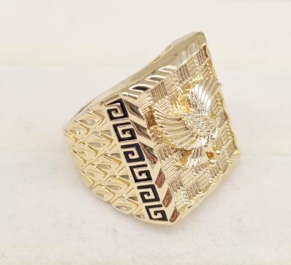 Ring.  Gold Plated 18K ZIRCON