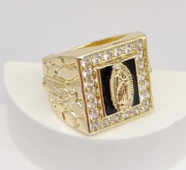 Ring.  Gold Plated 18K ZIRCON