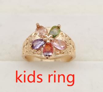 Ring.  Gold Plated 14K ZIRCON