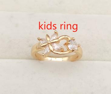 Children Ring Gold Plated 18k