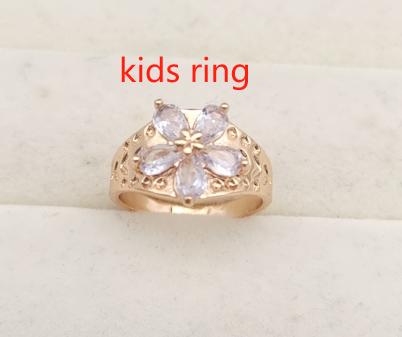 Children Ring Gold Plated 18k