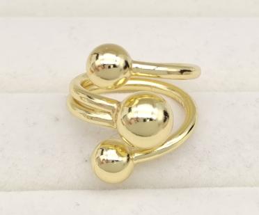 Ring. Gold Plated. 14k OPEN SIZE