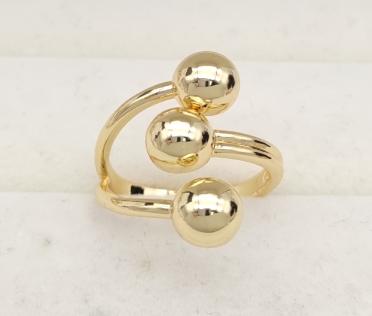 Ring. Gold Plated. 14k OPEN SIZE