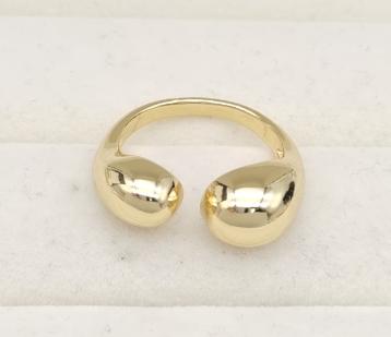 Ring. Gold Plated. 14k OPEN SIZE