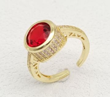 Ring. Gold Plated. 14k OPEN SIZE