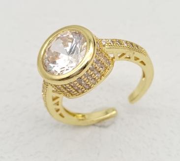 Ring. Gold Plated. 14k OPEN SIZE