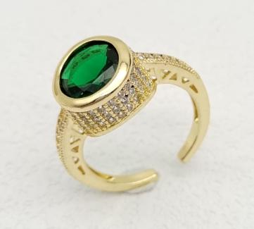 Ring. Gold Plated. 14k OPEN SIZE