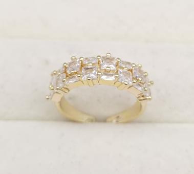 Ring. Gold Plated. 14k OPEN SIZE