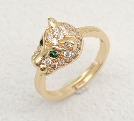 Ring. Gold Plated. 14k OPEN SIZE