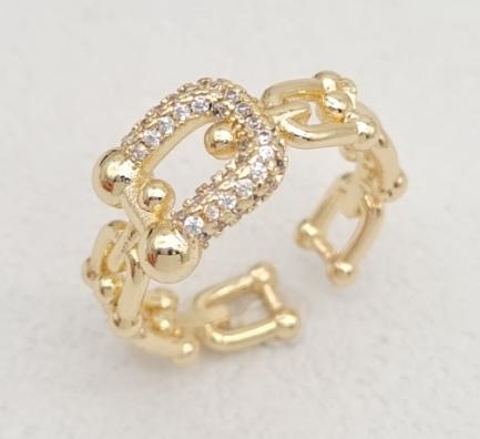 Ring. Gold Plated. 14k