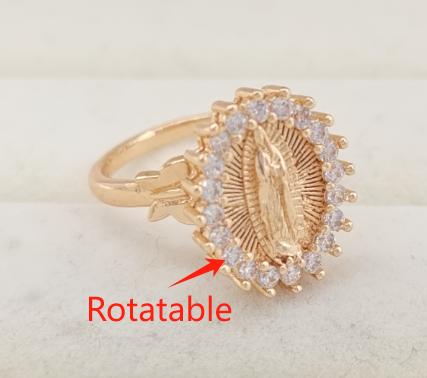 Ring. Gold Plated. 14k