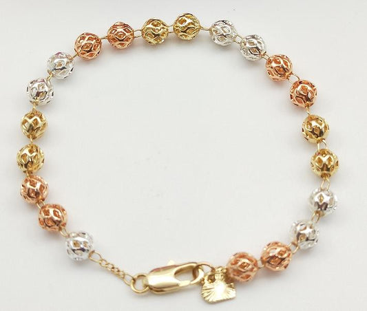 Bracelet  Copper. 14K gold plated